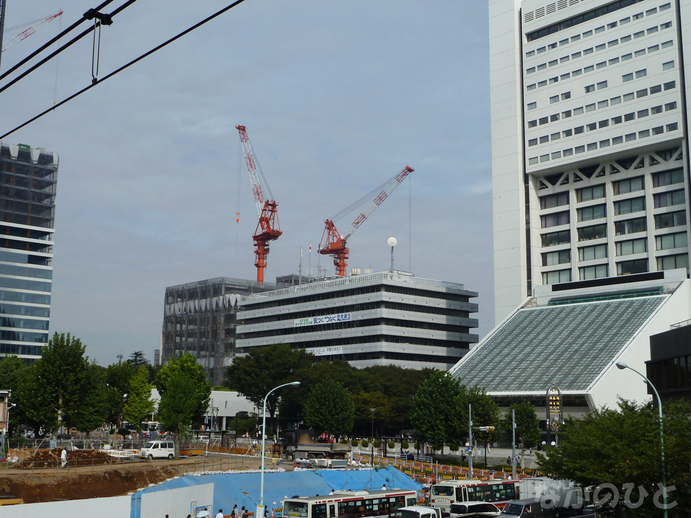 再開発が進む中野駅北口