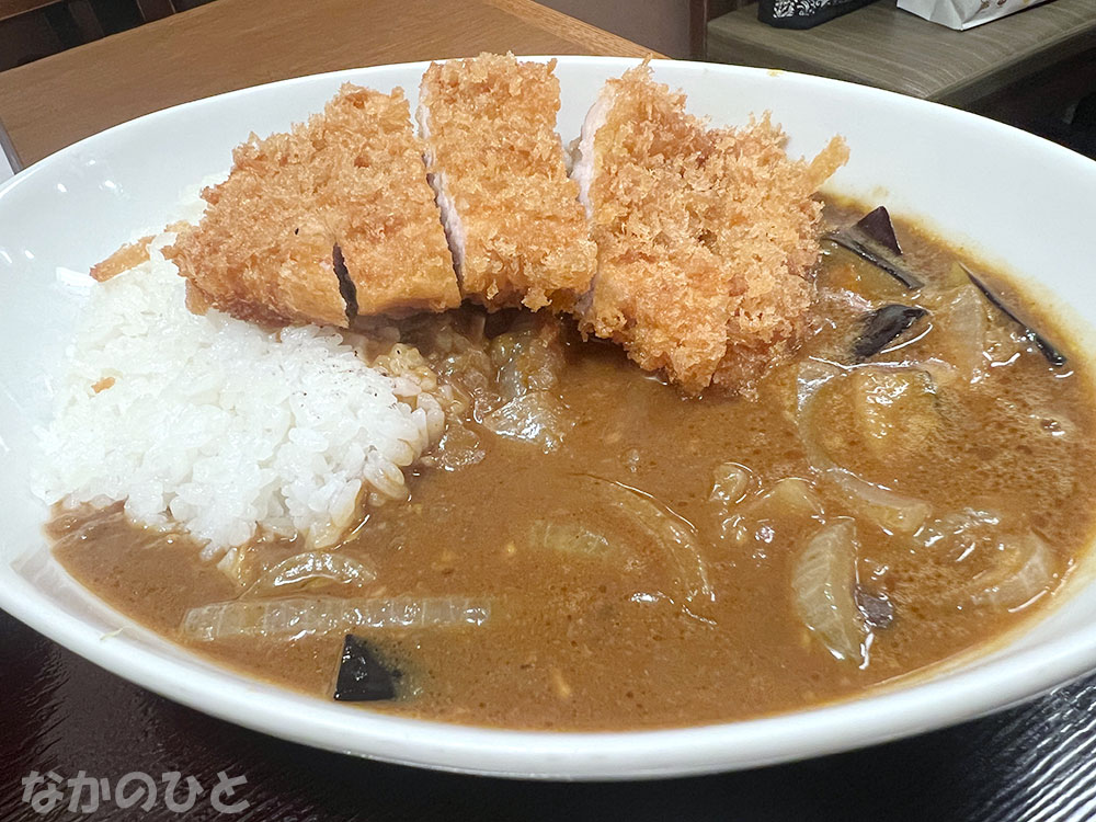 家庭の味 ご飯処 わしやのロースカツカレー