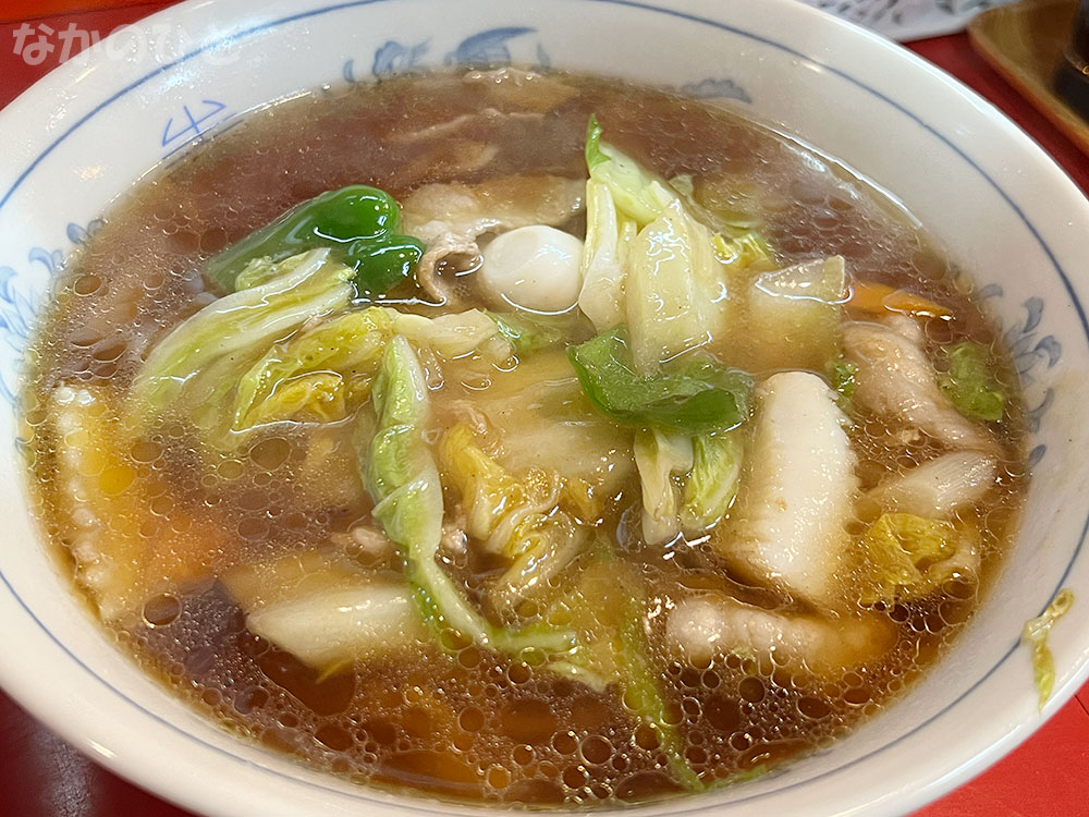 生駒軒の広東麺