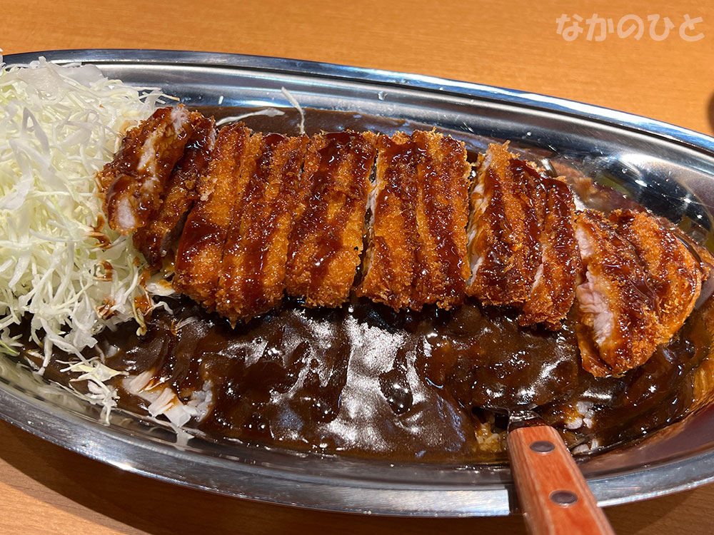 ゴーゴーカレー中野駅北口スタジアムのロースカツカレー中