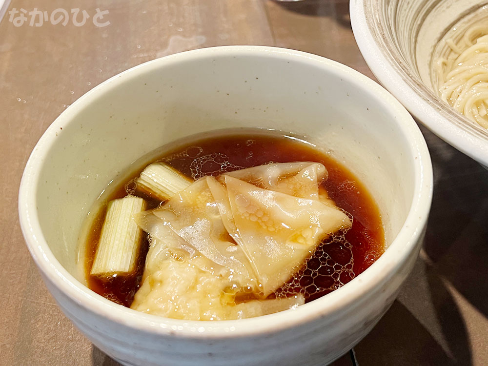 麺屋正路の、つけそばのつゆ